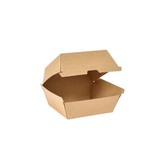 Clam box small in cartone certificato FSC  ml 500  cm 10,5x10,2x8,4 Riciclabile