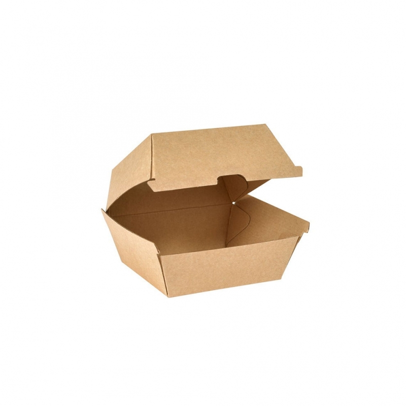 Clam box small in cartone certificato FSC ml 500 cm 10,5x10,2x8,4 Riciclabile