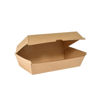 Clam box large in cartone certificato FSC ml 1100 cm 20,5x10,7x7,9 Riciclabile