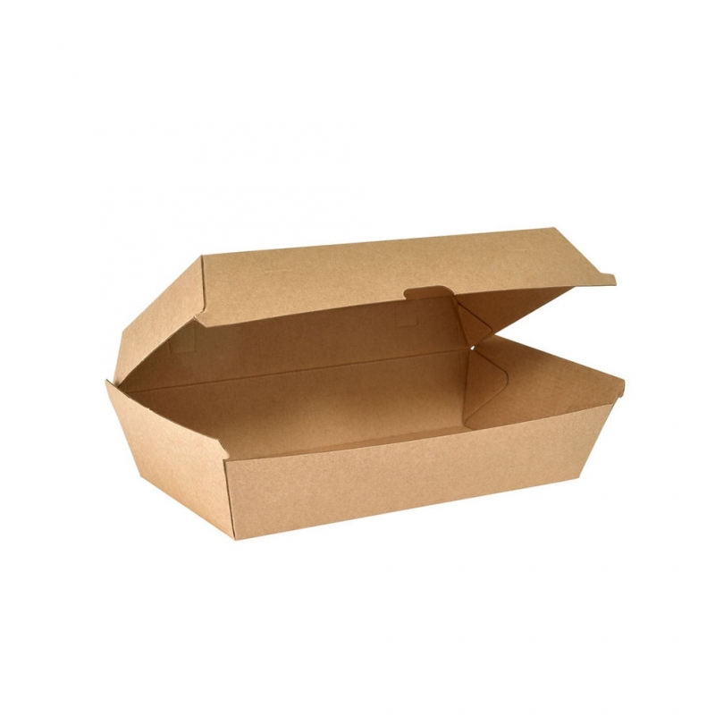 Clam box large in cartone certificato FSC ml 1100 cm 20,5x10,7x7,9 Riciclabile