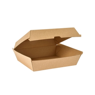 Clam box dinner in cartone certificato FSC ml 1300 cm 17,8x16x7,5 Riciclabile
