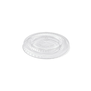 Coperchio in PLA con taglio a croce  per Bicchiere cod  92900-92901-92902 Biodegradabiele e compostabile