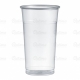 Bicchiere in poliproipilene trasparente cc 500 tacca cc 400 