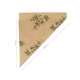 Cono di carta pergamina antigrasso Green lati cm 24x17 gr 100 