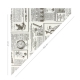 Cono di carta pergamina antigrasso Times lati cm 29,5x21 gr 250 