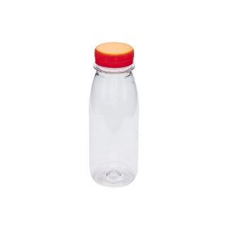 Bottigliette per succhi di frutta in Pet cc 330 diametro base cm 5,9x h 16