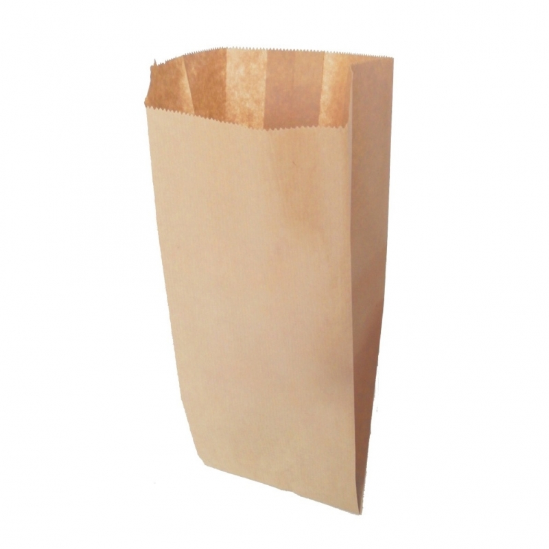 Sacchetto carta alimentare avana cm 18x40 - Cartone 10 Kg - Sacche