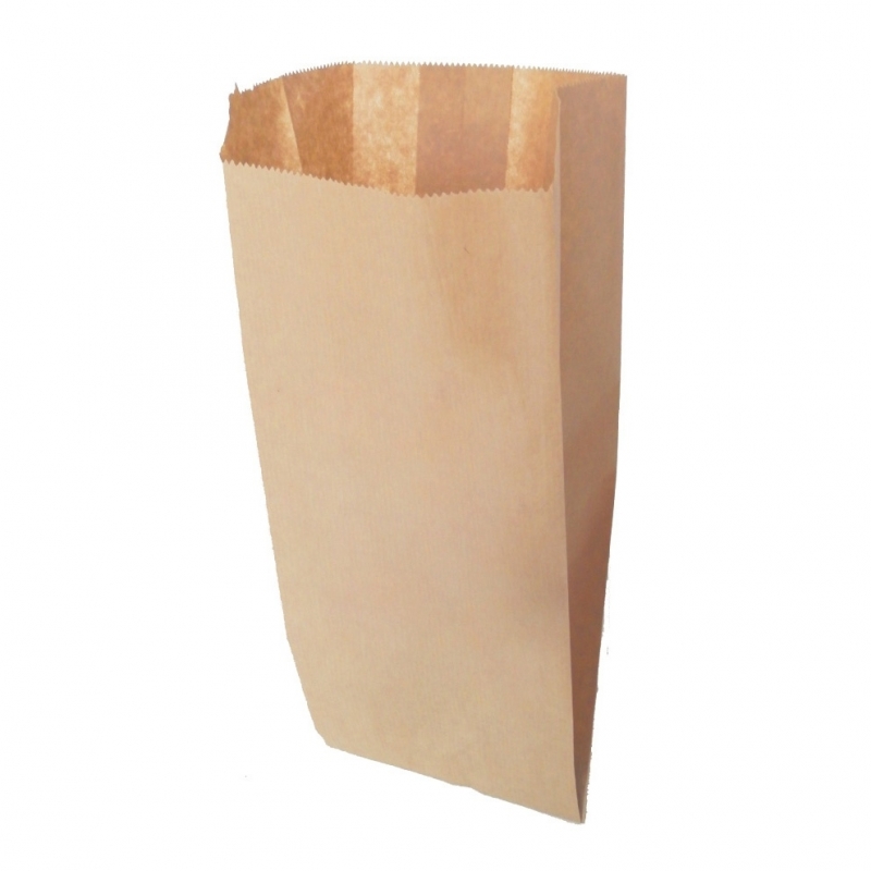 Sacchetto carta alimentare avana cm 22x50 - Cartone 25 Kg - Sacche