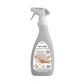 M 15 OXI Igienizzante detergente profumato con PEROSSIDO DI IDROGENO flaccone da 750ml 