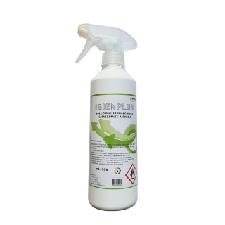 Igienplus detergente igienizzante a base di alcol 72% per superfici flacone da 500 ml 