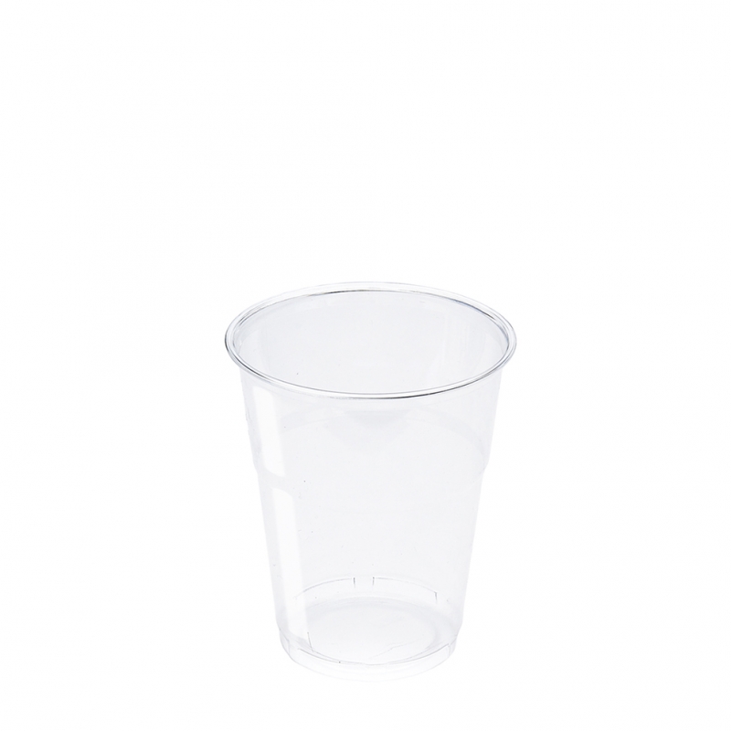 Bicchiere in Pet trasparente cc 200 