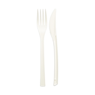 Set forchetta + coltello bio (sacchetto in PLA)