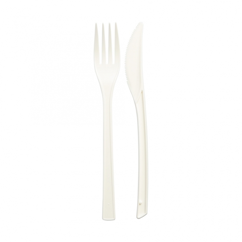 Set forchetta + coltello bio (sacchetto in PLA)